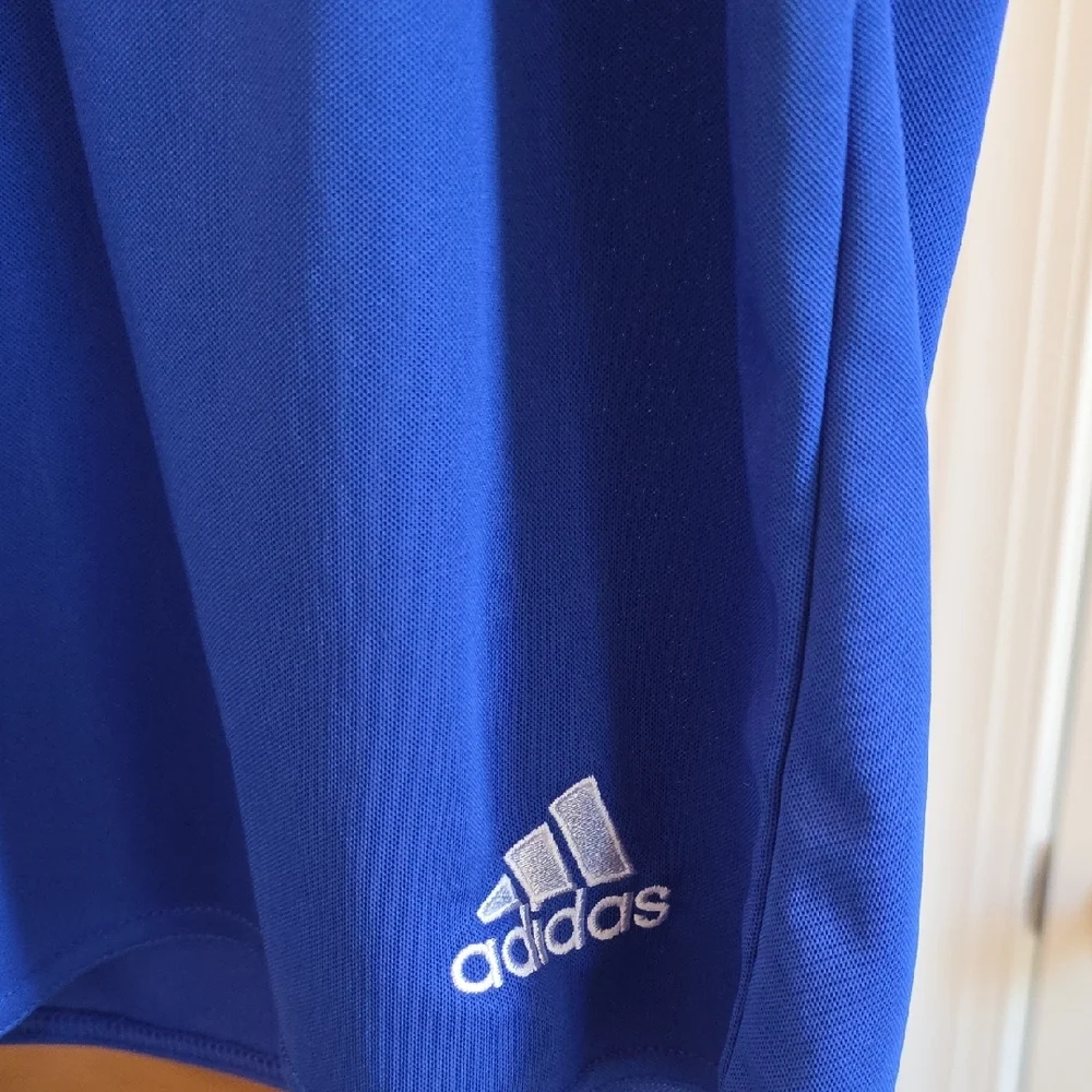 Adidas Royal Blue Sports Athleisure, Athletic Wear Shorts